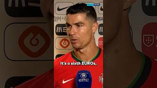 Cristiano Ronaldo on EURO 2024 football shorts cr7 ronaldo fyp viral trending love soccer [upl. by Ella69]