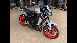 Yamaha MT09 Black Widow Woolich Race Tools Quickshifter  Auto Blipper Flyby Pure Sound [upl. by Raychel]