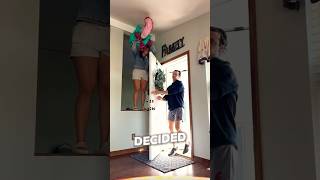 IM NOT SAFE AT MY OWN HOUSE🤣😳 prank fyp shorts [upl. by Stephens]