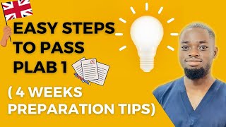 HOW TO PASS PLAB 1 EXAM IN 4 WEEKS [upl. by Derk]