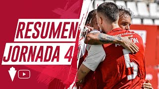 RESUMEN  Real Murcia CF 20 AD Mérida Jornada 4 [upl. by Adnawad59]