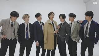 BTS GQ JAPAN behind the scenes  October 2020 issue [upl. by Nagam]