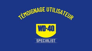 Témoignage utilisateur Découvrez lefficacité du Dégraissant WD40 SPECIALIST [upl. by Naj]