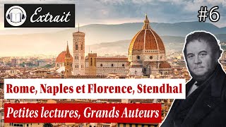 STENDHAL  Voyage à Florence [upl. by Bodkin]