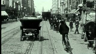 A Trip Down Market Street 1906  piano score by Ben Model live at BAM [upl. by Desta]