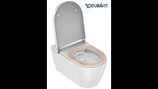 Duravit Sensowash toiletbril verwarming [upl. by Fleming]