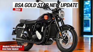 2024 NEW BSA Gold Star  Classic Motorcycle Infused with a Modern Flair Gets a New Color Update [upl. by Shell462]