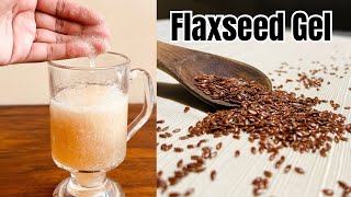 DIY Flaxseed Gel The Ultimate Guide to Homemade Hair Gel [upl. by Cuyler]