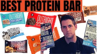 Best Protein Bars  Outright Bar Review Multiple Flavors 2021 [upl. by Elletsyrc]