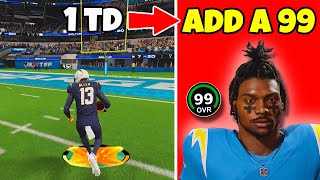 Score A Touchdown  Add A 99 Overall To The Chargers [upl. by Rhines]