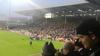 4000 oldham fans at fulham [upl. by Clementas995]