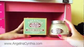 loccitane almond delicious paste [upl. by Kutchins]