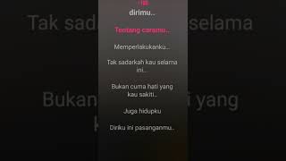 Karaoke Bebaskan Diriku by armada [upl. by Antonetta]