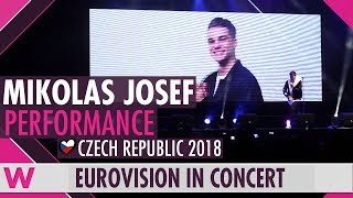 Mikolas Josef quotLie to Mequot Czech Republic 2018 LIVE  Eurovision in Concert 2018 [upl. by Trilbie]