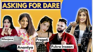 Asking My Youtube FRIENDS For DARE  extreme dare  SAMREEN ALI [upl. by Hausner]