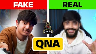 AJJUBHAI REAL FACE REVEAL  QampA  TOTAL GAMING [upl. by Duke]