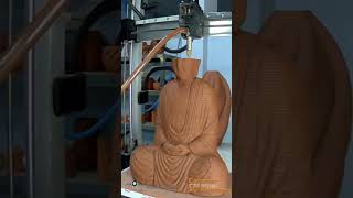 Bringing Peace to Life 3D Printed Ceramic Buddha ceramic3dprinting buddha 3dprinting [upl. by Halle765]