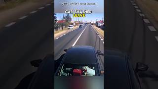 Road Rager Brake Checks Semi Truck amp Regrets It Immediately [upl. by Ramoh864]