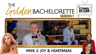 The Golden Bachelorette Recap  WEEK 2  joanvassos thegoldenbachelorette bachelornation [upl. by Nibot]