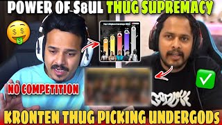 Thug Supremacy S8UL Shocked Everyone😱Kronten And Thug Picking UnderGods✅ [upl. by Eilsehc]