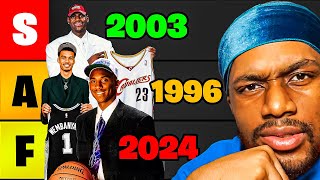 RANKING EVERY DRAFT IN NBA HISTORY [upl. by Nitsu]