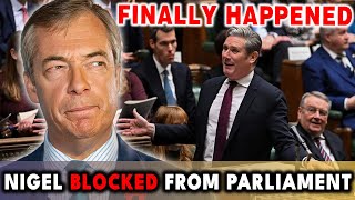 BREAKING Nigel Farage and Reform UK Removed from Parliament Over GB News Host [upl. by Sinegold]