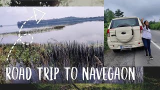 Road trip to Navegaon  First Vlog aur Popat ho gaya [upl. by Trebo659]