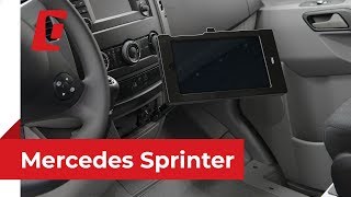 MercedesBenz Sprinter Commercial Mount HowTo Install 20072018 [upl. by Airres]