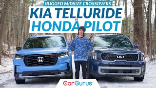 Honda Pilot vs Kia Telluride [upl. by Erdnael28]