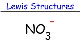 No3 lewis structure lewis chemistry nitrogen oxygen organichemistry [upl. by Hauser]