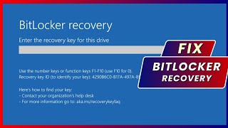 How to Unlock Bitlocker  Bypass BitLocker  How to Recover BitLocker Recovery Key  Forgotten Key [upl. by Animas]