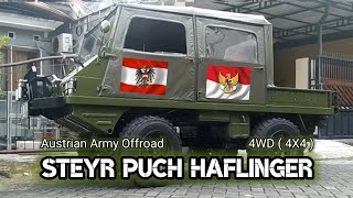 ⚙️ STEYR PUCH HAFLINGER 🇲🇨 Type 700  Restoration Austrian Army OFFROAD 4WD Military [upl. by Curley]