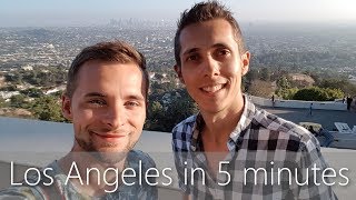 Los Angeles in 5 minutes  Travel Guide  Mustsees for your city tour [upl. by Anama]