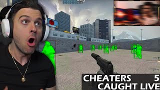 Gamers Getting Caught CHEATING Live YET AGAIN  5   Nagzz Reacts to BE AMAZED [upl. by Neellek]