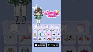 🌸Vlinder Doll Dress up games👗 shorts [upl. by Luann]