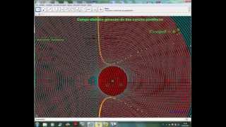 Campo elettrico Animazione [upl. by Angele628]