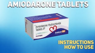 Amiodarone tablets Cordarone how to use Uses Dosage Side Effects Contraindications [upl. by Ennaeel]