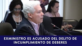 Reprograman audiencia de exviceministro Enrique Lacs [upl. by Uuge]