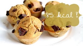 Recette Muffins Vegan et healthy aux pépites de chocolat [upl. by Fugate]