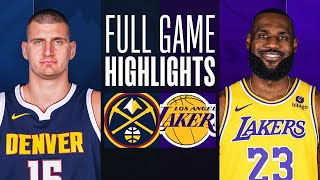 NUGGETS at LAKERS  FULL GAME HIGHLIGHTS  March 2 2024 [upl. by Phox]