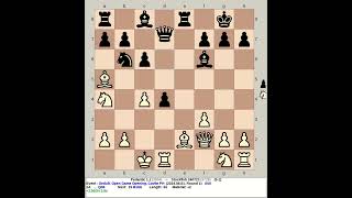 Pedantic 11 vs Stockfish 240723  Gedult Open Game chess [upl. by Eseela]