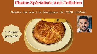 29  Galette des rois à la frangipane de Cyril Lignac [upl. by Asilef]