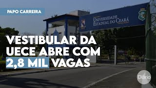 Uece abre inscrições para vestibular 20251 com 28 mil vagas [upl. by Ainaj]