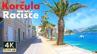 Korcula to Racisce Croatia 🇭🇷 4K Bike Tour 2022 [upl. by Iahk]