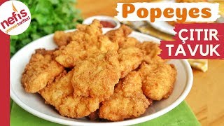 Popeyes Çıtır Tavuk Tarifi 💯💃 Gerçeğini Aratmaz [upl. by Ignatia648]