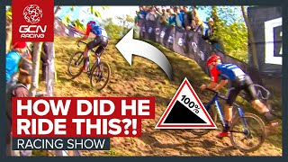 The GREATEST Display Of Cycling Skill We’ve Ever Seen  GCN Racing News Show [upl. by Mojgan]