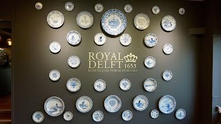 Discover the Stunning Artistry of Handpainted Ceramics at Royal Delft [upl. by Norod]