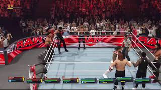 Travisgang Present  Universe Mode Raw is still A War episode 2Bloodline Targets SamiOld times [upl. by Thea]