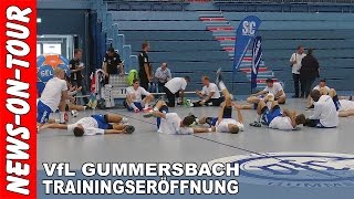 VfL GM Trainingsauftakt Saison 201617 Sechs neue Spieler beim VfL Gummersbach  So 17072016 [upl. by Bivins358]