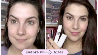 4Product Emergency Makeup Routine [upl. by Tolkan]